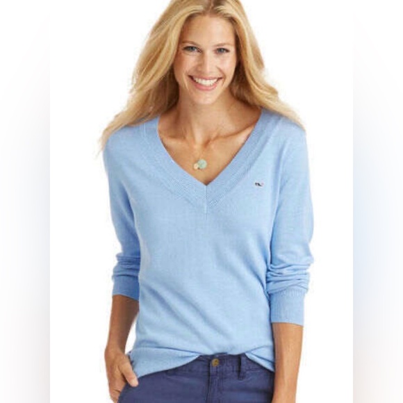 Vineyard Vines Sweaters - Vineyard Vines Comfy Heritage V-neck Cotton Sweater